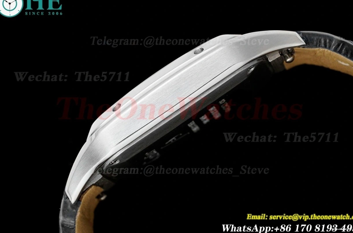 Quartz Grey Dumont Santos SS Dial AF LE Silver 0116